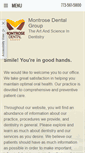 Mobile Screenshot of montrosedentalgroup.com